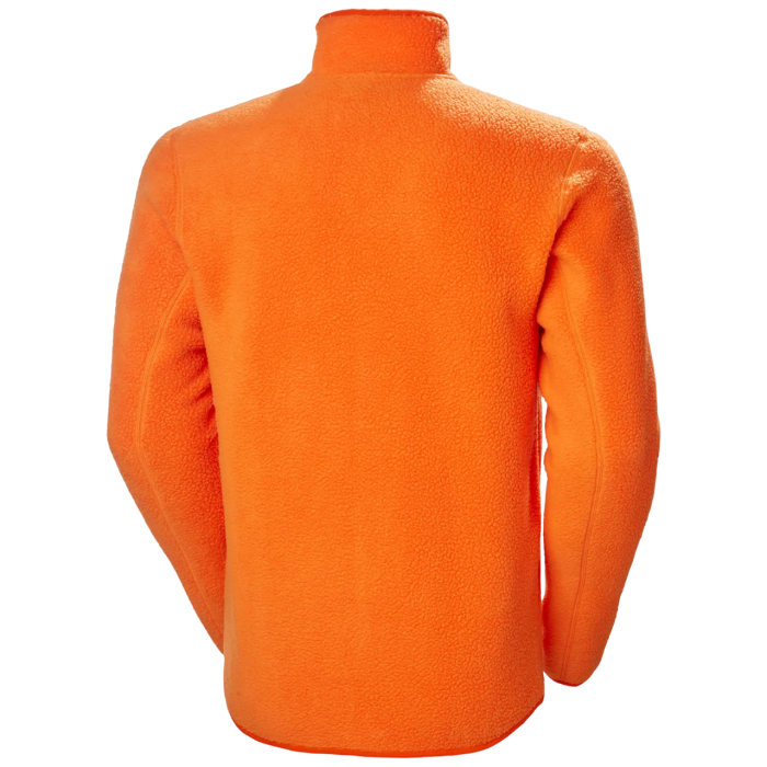HELLY HANSEN FELPA PILE HERITAGE ZIP INTERA ARANCIO SCURO