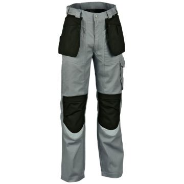 COFRA PANTALONE BRICKLAYER GRIGIO/NERO