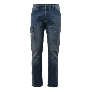 ROSSINI PANTALONE JEANS CARGO SOUL LIGHT BLUE