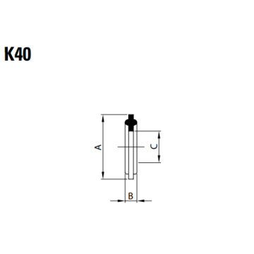 GUARNIZIONE EPDM-K40 CLAMP