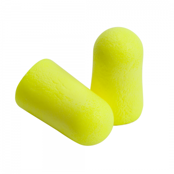 3M E-A-RSOFT YELLOW NEONS INSERTI MONOUSO ES-01-001, SENZA CORDICELLA,  SCATOLA DA 250 PAIA