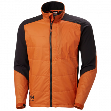 HELLY HANSEN GIACCA IMBOTTITA KENSINGTON ARANCIO SCURO