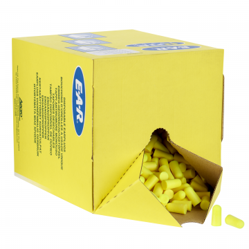 3M E-A-RSOFT YELLOW NEONS INSERTI MONOUSO PD-01-010, CARTONE DA RICARICA PER BOCCIONE, CONFEZIONE DA 500 PAIA