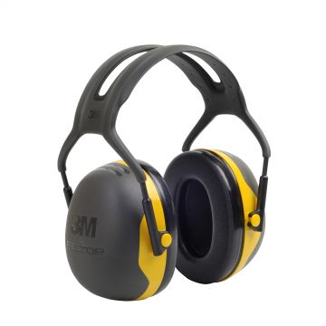 3M PELTOR CUFFIE AURICOLARI, GIALLO, BARDATURA TEMPORALE, X2A