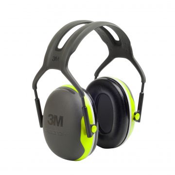 3M PELTOR CUFFIE AURICOLARI, HI-VIZ, BARDATURA TEMPORALE, X4A