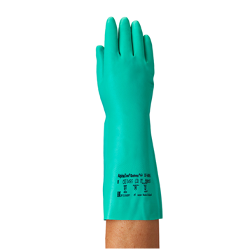 ANSELL GUANTI ALPHATEC SOLVEX 37-695 NITRILE VERDE