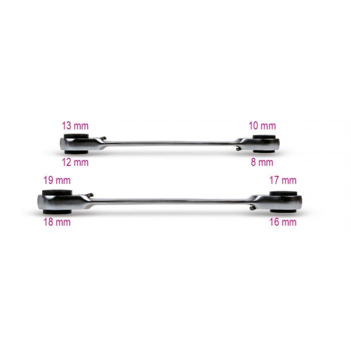 Chiave a tubo doppia 16-17mm. 935 beta