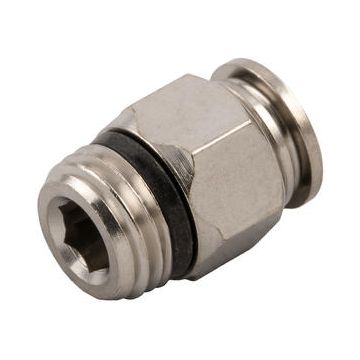 AIGNEP RACCORDO DRITTO 57000 MASCHIO COMPLETAMENTE METALLICO