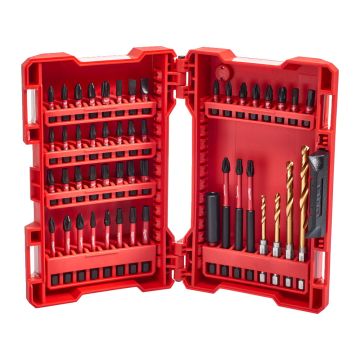 MILWAUKEE SET INSERTI/PUNTE 48PZ PER AVVITATORE AD IMPULSI