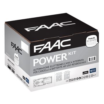 FAAC POWER KIT 230V GREEN (INTERRATO) 500KG ANTA MAX 2MT