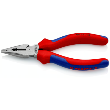KNIPEX PINZA UNIVERSALE 145 MM MANICI BICOMPONENTI TESTA A PUNTA