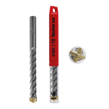 FISCHER PUNTA D-SDX 4 TAGLIENTI PER MURATURA E CALCESTRUZZO
