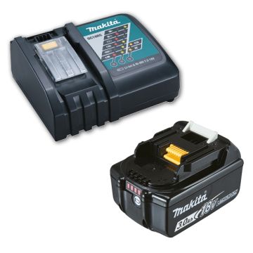 MAKITA KIT 1BATTERIA 18V + CARICABATTERIA 3AH  BL1830B + DC18RC