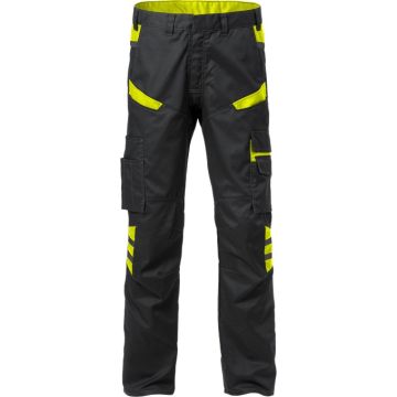FRISTADS PANTALONE 2552 STFP 240G/M2 NERO GIALLO 982