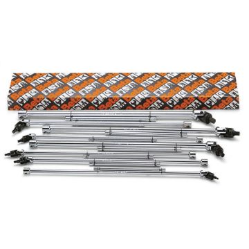 Assortimento 6 Chiavi A T Con Tre Estremità Maschio Esagonali Beta T68 In Termoformato Rigido Abs P 24270 - 13