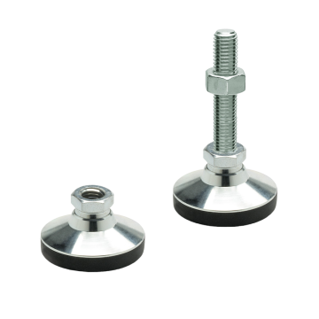 ELESA PIEDE REGOLABILE LM.25-SST M8X50-TR