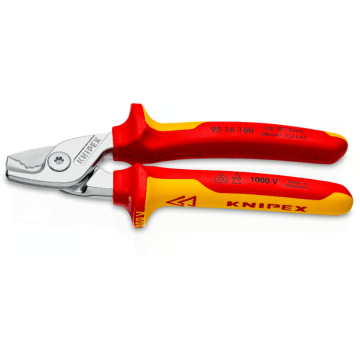 KNIPEX CESOIE PER CAVI ISOLATI 160 MANICI BICOM. D.15-50MM