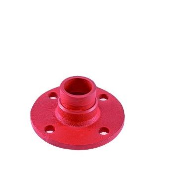 TRONCHETTO 2278 SCANALATO CON FLANGIA