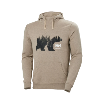 HELLY HANSEN FELPA LOGO SABBIA