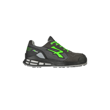 U-POWER SCARPA BASSA EGON ESD S1P SRC NERO VERDE