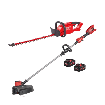 MILWAUKEE KIT FPP20P1-852 TAGLIASIEPI + DECESPUGLIATORE 18V 2 BATTERIE