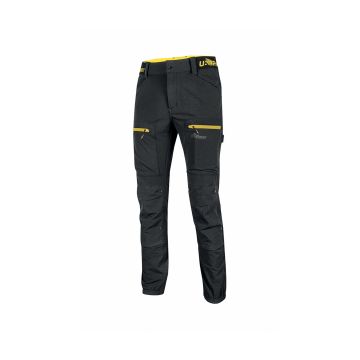 U-POWER PANTALONE STRECH HARMONY BLACK CARBON