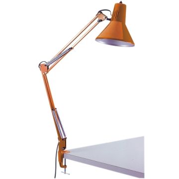 LTF PORTA LAMPADA EQUILIBRATO CON MORSETTO, BIANCO