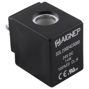 AIGNEP BOBINA SERIE SOL20 24VAC-50HZ 21VA RIF.D1 - 30MMX13MM