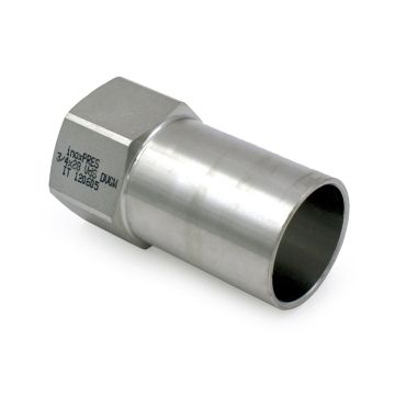 RM MANICOTTO CON INSERIMENTO F A316L EN 10226-1