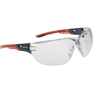 BOLLE' OCCHIALE NESS+ PC TRASPARENTE ARANCIONE/NERO