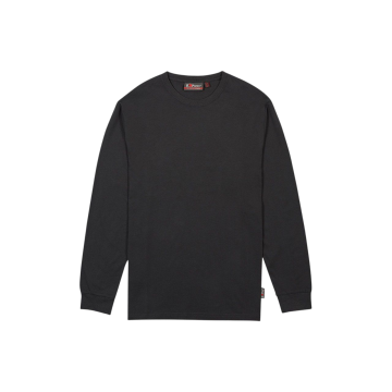 U-POWER T-SHIRT A MANICA LUNGA RENGA BLACK CARBON