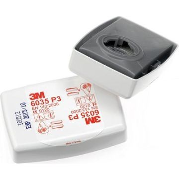 3M FILTRO POLVERI 6035 CLASSE P3 SERIE 6000