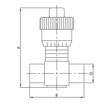 VALVOLA REGOLA FLUSSO EL-620L A304L