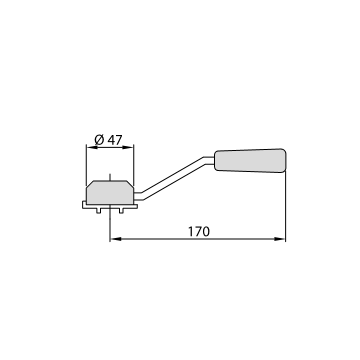 MANIGLIA REGOLAZIONE 7M9 7 POS. 25/85