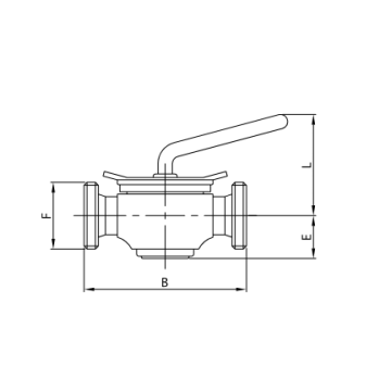 RUBINETTO 2VIE EF-501D DN50 A316L