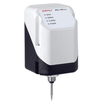 GEMU POSIZIONATORE ELETTROPNEUMAUTICO 1436 C/POTENZIOMETRO 50 MM