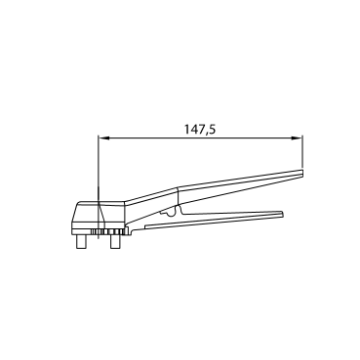 MANIGLIA REGOLAZIONE 7M11 7 POS. 85/104