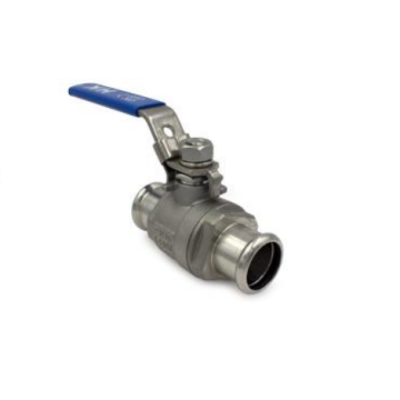 RM VALVOLA SFERA 2 PEZZI D.18 A316 ATTACCHI A PRESSARE