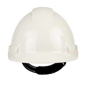 3M ELMETTO G3000CUV-VI BIANCO VENTILATO BARDATURA PLASTICA