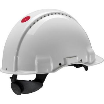 3M ELMETTO G3000NUV-VI BIANCO VENTILATO BARDATURA PLASTICA