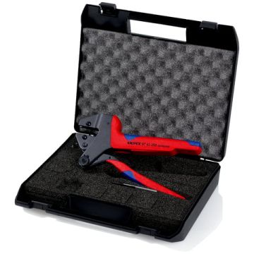 KNIPEX PINZA UNIVERSALE 200MM PER TERMINALI E MATRICI CON VALIGETTA