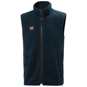 HELLY HANSEN GILET HERITAGE PILE BLU NAVY