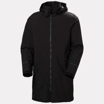 HELLY HANSEN GIACCA BARCODE SHELL NERO