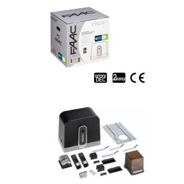 FAAC CYCLO KIT SCORREVOLE 24V 