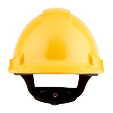 3M ELMETTO G3000NUV-GU GIALLO VENTILATO BARDATURA PLASTICA