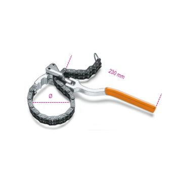 BETA CHIAVE A CATENA DOPPIA 1488L PER FILTRI OLIO