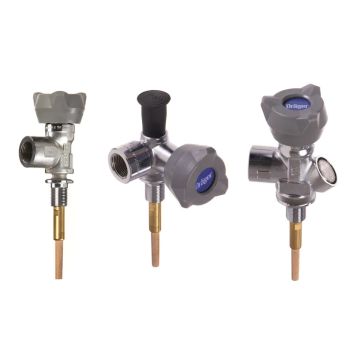 DRAEGER BOMBOLA 6 LITRI 300BAR COMP/VALVOLA DIN 300