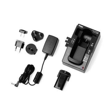 DRAEGER SET RICARICA BATTERIA NIMH T4 + MODULO DI RICARICA E ALIMENTATORE