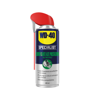 WD-40 SPECIALIST LUBRIFICANTE ALTE PRESTAZIONI MULTIMATERIALE 39396/46 400ML