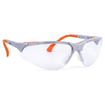 INFIELD OCCHIALE TERMINATOR PLUS PC AS UV TRASPARENTE ARGENTO/ARANCIONE